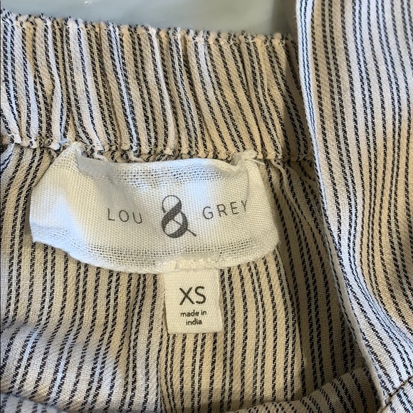 Lou & Grey Striped Off-the-shoulder Tank - Picture 3 of 4